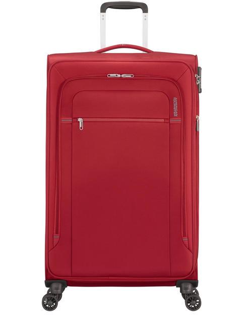 AMERICAN TOURISTER CROSSTRACK Large trolley 79/29 tsa exp red / gray - Semi-rigid Trolley Cases