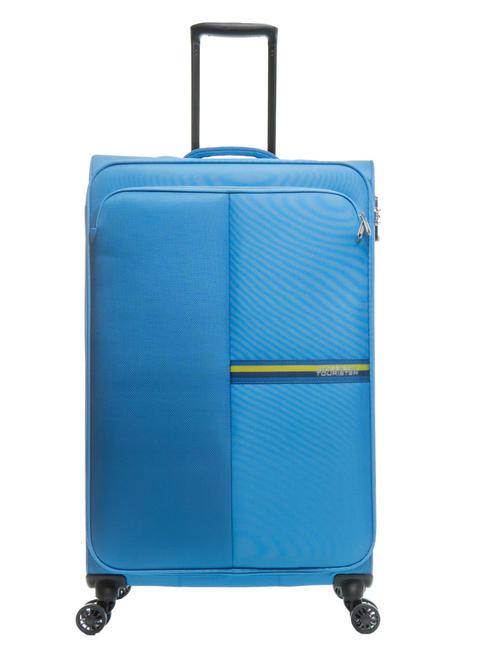 AMERICAN TOURISTER BRIGHT LIFE Extra large size trolley tranquil blue - Semi-rigid Trolley Cases