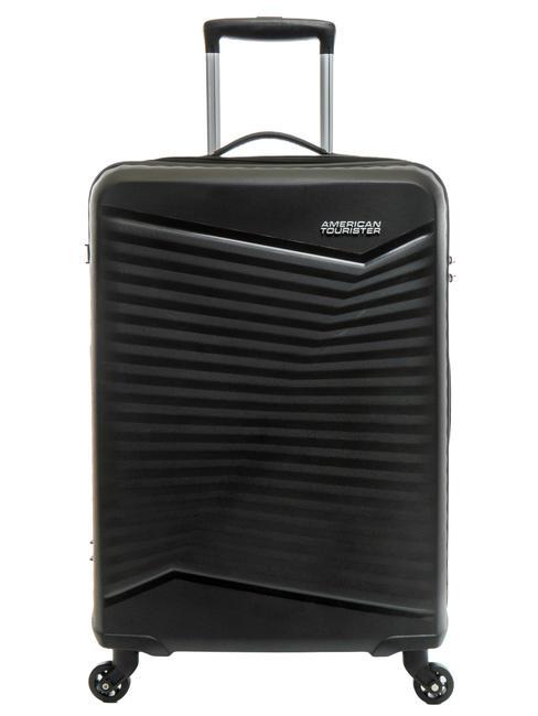 AMERICAN TOURISTER JETDRIVER 2.0 Medium size trolley BLACK - Rigid Trolley Cases