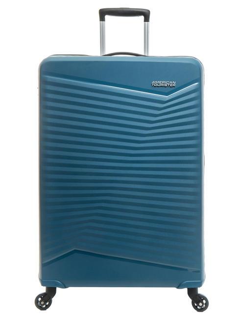 AMERICAN TOURISTER JETDRIVER 2.0 Large size trolley teal blue - Rigid Trolley Cases