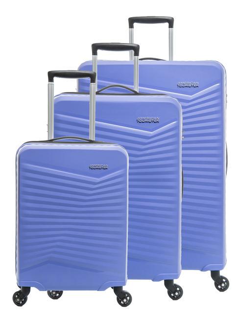 AMERICAN TOURISTER JETDRIVER 2.0 Set of 3 trolleys: cabin, medium, large icy lilac - Trolley Set