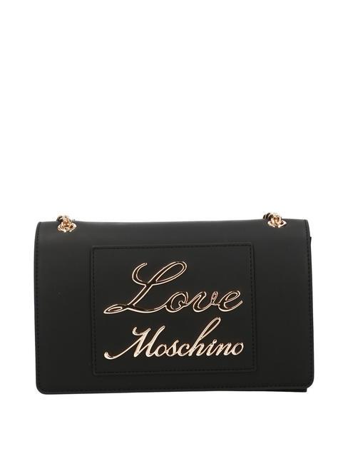 LOVE MOSCHINO LOVELY LOVE Shoulder/cross body bag Black - Women’s Bags