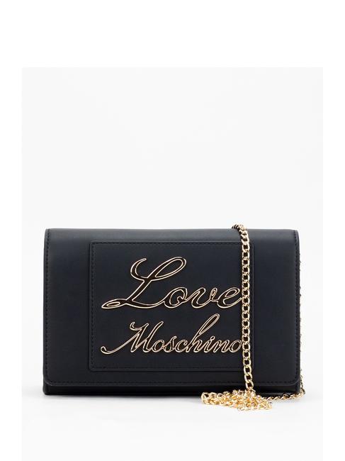 LOVE MOSCHINO SMART DAILY  Mini shoulder bag Black - Women’s Bags