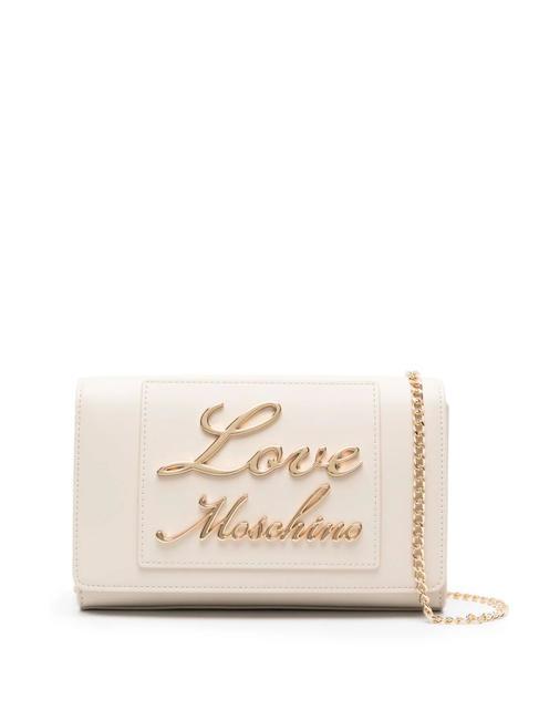 LOVE MOSCHINO SMART DAILY  Mini shoulder bag ivory - Women’s Bags