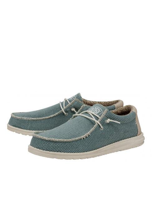 HEY DUDE WALLY BRAIDED Easy on shoe in canvas water - Men’s shoes