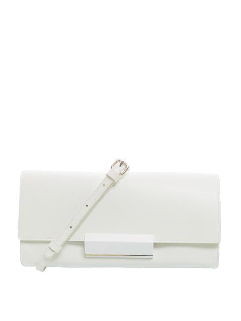 GIANNI CHIARINI LILY Leather clutch bag with shoulder strap milk - Women’s Bags