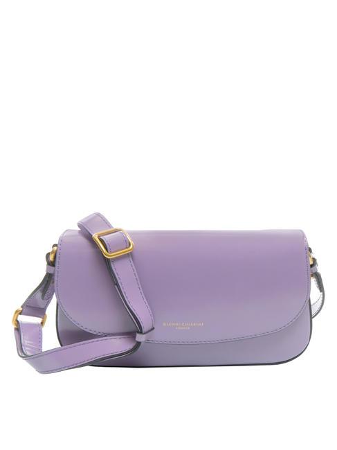 GIANNI CHIARINI CARA Leather shoulder bag wisteria - Women’s Bags