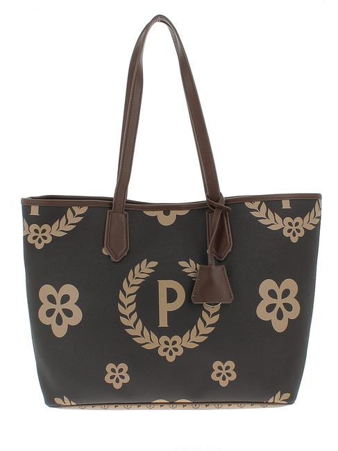 POLLINI HERITAGE Samantha  Shopping Bag Brown - Women’s Bags