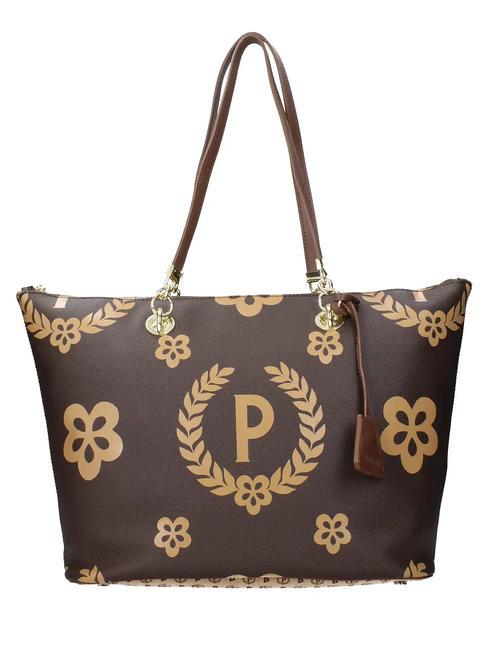 POLLINI HERITAGE Shoulder shopper Brown - Women’s Bags