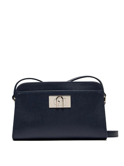 FURLA 1927 Ares leather small shoulder bag Mediterranean - Women’s Bags