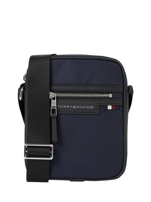 TOMMY HILFIGER TH URBAN REPREVE Recycled polyester bag space blue - Over-the-shoulder Bags for Men