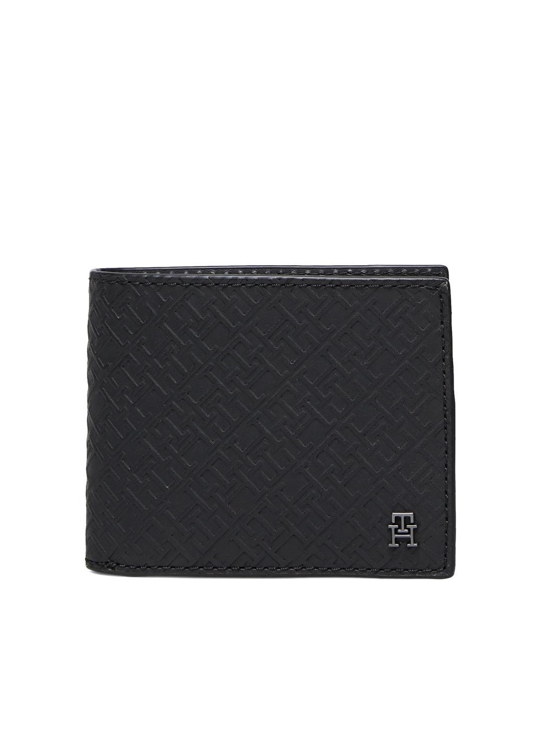 TOMMY HILFIGER TH MONOGRAM Leather cc wallet