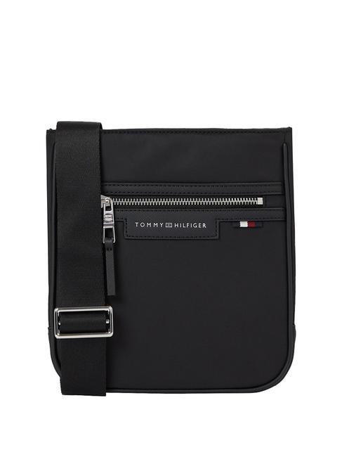 TOMMY HILFIGER TH URBAN REPREVE Recycled polyester bag black - Over-the-shoulder Bags for Men