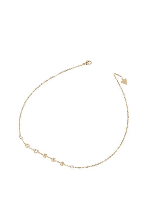 GUESS CRYSTAL HARMONY Necklace yellow gold - Necklaces