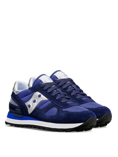 SAUCONY SHADOW ORIGINAL Sneakers navy/silver - Women’s shoes