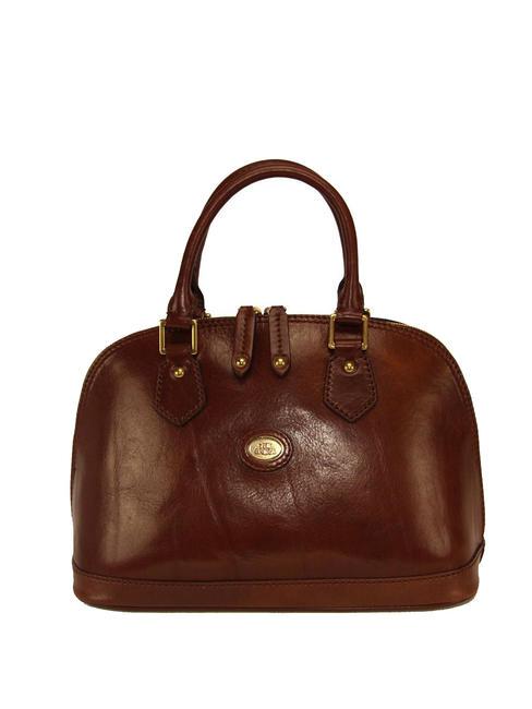 THE BRIDGE STORY  Bugatti by hand, with shoulder strap, in leather BROWN - Women’s Bags