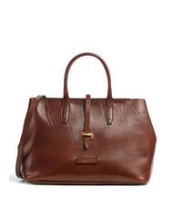 THE BRIDGE DALSTON Handbag, with shoulder strap, in leather BROWN - Women&rsquo;s Bags - 1