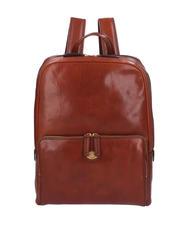 THE BRIDGE STORY 13" PC backpack, in leather BROWN - Laptop backpacks - 1