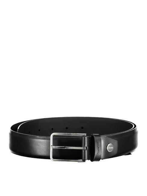 CALVIN KLEIN SLIM FRAME 5.0 Leather belt ckblack - Belts