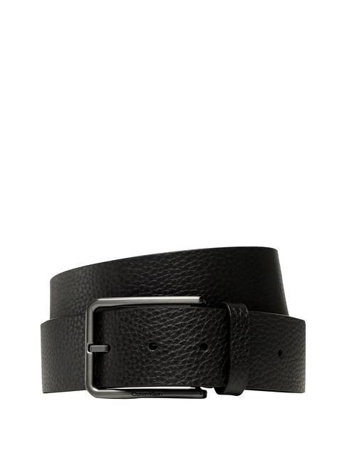 CALVIN KLEIN WARMTH PB Leather belt ckblack - Belts