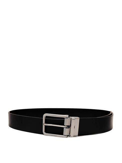 CALVIN KLEIN CASUAL Reversible leather belt black/brown - Belts