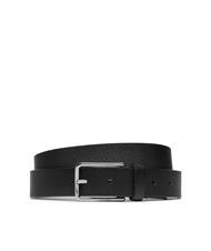 CALVIN KLEIN WARMTH  Leather belt ck black - Belts - 1