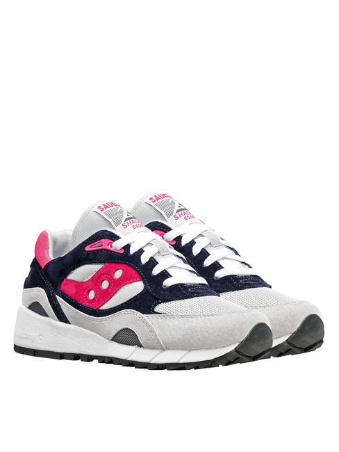 SAUCONY SHADOW 6000 Sneakers gray/pink - Unisex shoes