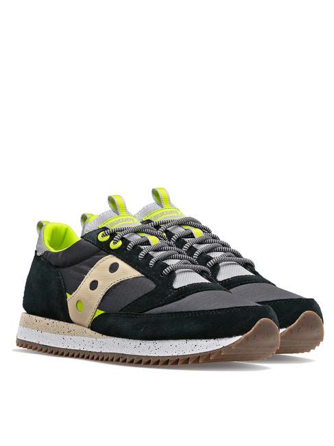 SAUCONY JAZZ 81 Sneakers black/acid lime - Men’s shoes