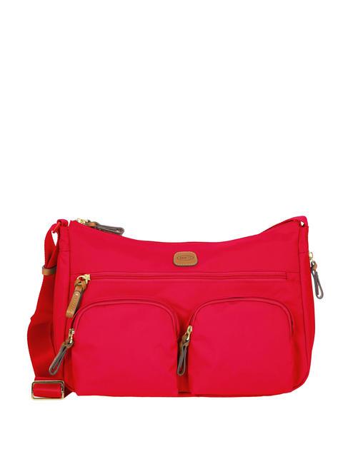 BRIC’S X-BAG Shoulder bag, expandable geranium - Women’s Bags