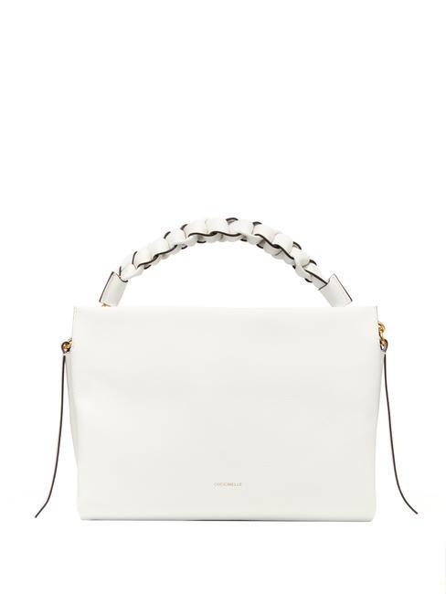 COCCINELLE BOHEME GRANA DOUBLE Handbag, with shoulder strap, in leather bril.wh/cela.gr - Women’s Bags