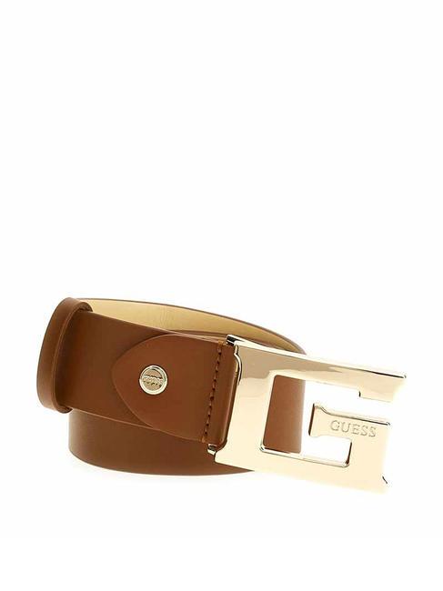 GUESS MASIE Shortenable belt COGNAC - Belts