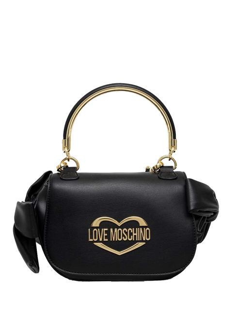 LOVE MOSCHINO BOWIE Mini Hand Bag Black - Women’s Bags