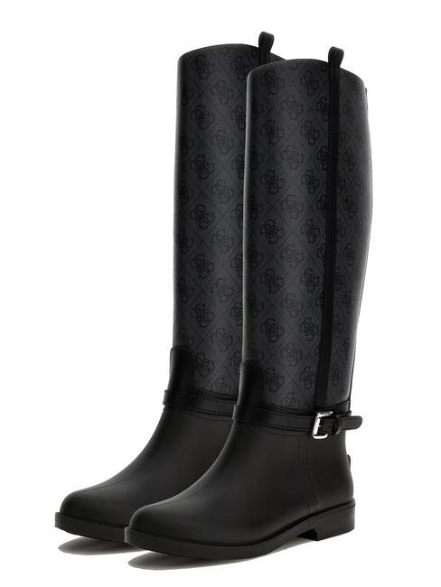 GUESS HORSEE 4G logo rain boot BLACK - Women’s shoes