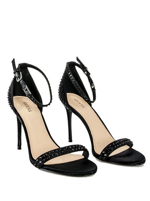 GUESS KABAILE High sandals with applications BLACK - Women’s shoes