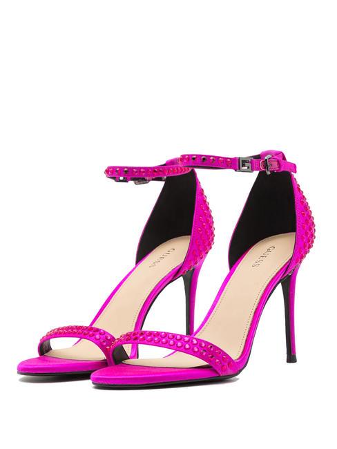GUESS KABAILE High sandals with applications fuchsia - Women’s shoes
