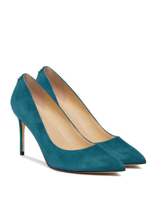 GUESS RICA4 High pumps in suede leather teal - Women’s shoes