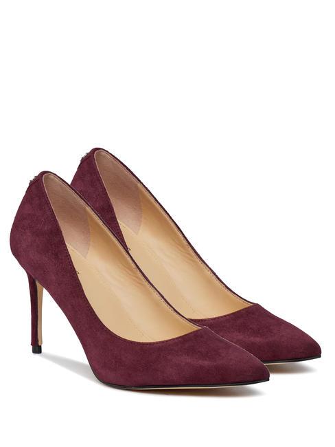 GUESS RICA4 High pumps in suede leather RED - Women’s shoes