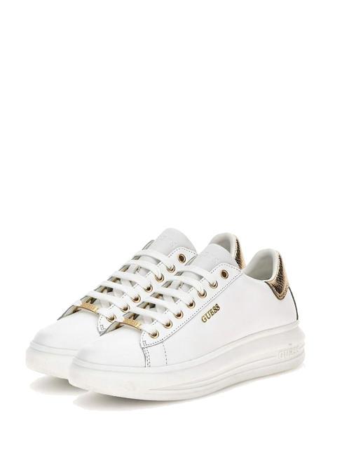 GUESS VIBO Sneakers white gold - Women’s shoes