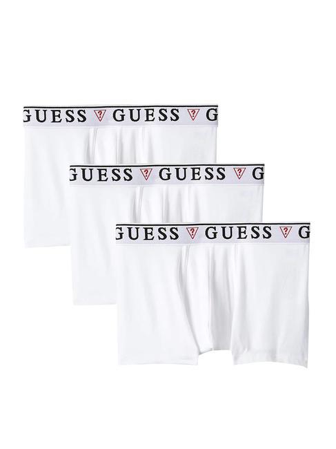 GUESS BRIAN Set 3 boxers optical white - Men's briefs