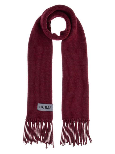 GUESS FRINGES Scarf RED - Scarves