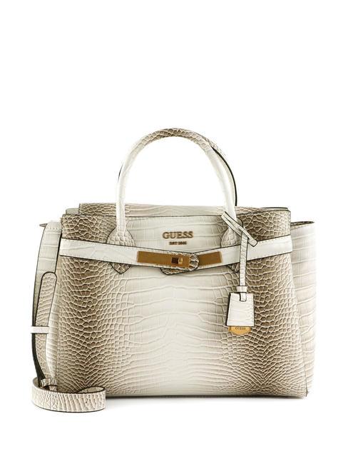 GUESS ENISA Hand bag with shoulder strap lalie beauty natural - Women’s Bags
