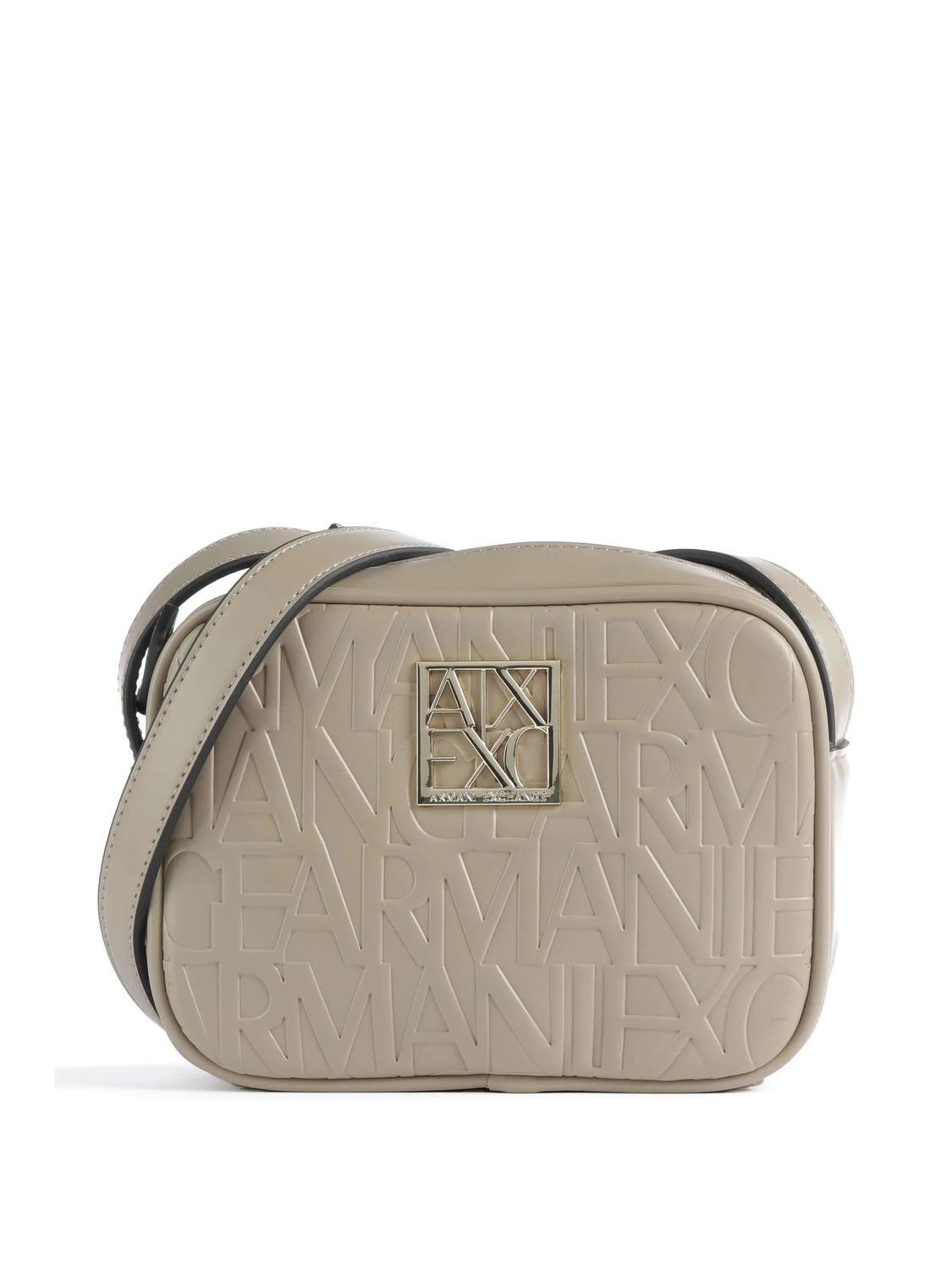 Armani Exchange Logo Embossed Shoulder Mini Bag Internship Buy At