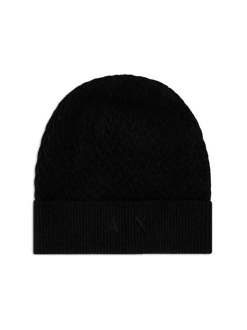 ARMANI EXCHANGE A|X Hat with cuff Black - Hats
