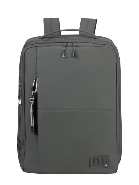 SAMSONITE WANDER LAST 14.1" laptop backpack gunmetal green - Women’s Bags