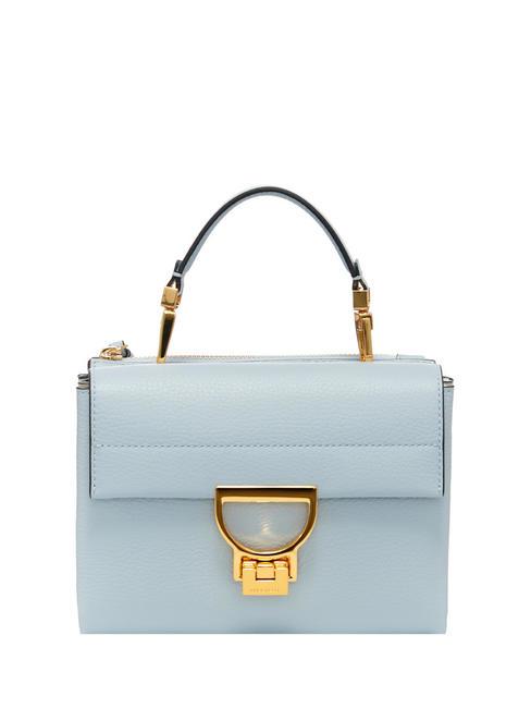 COCCINELLE ARLETTIS Signature Mini handbag, with shoulder strap mist blue - Women’s Bags