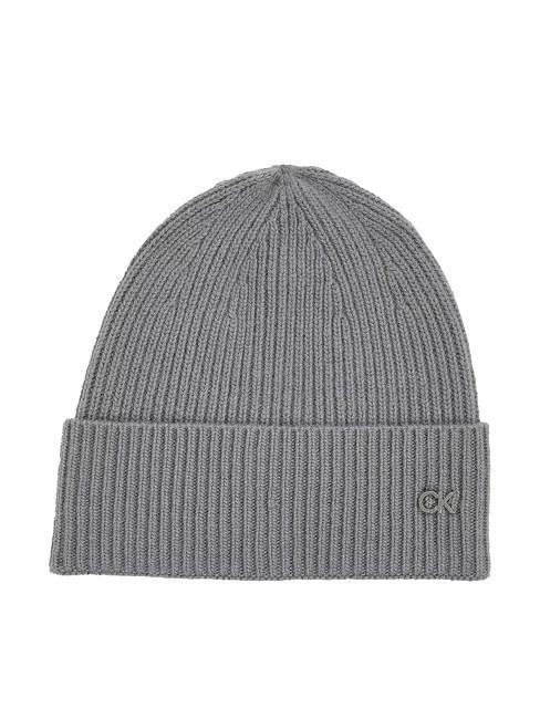 CALVIN KLEIN RE-LOCK Cap mid gray heather - Hats