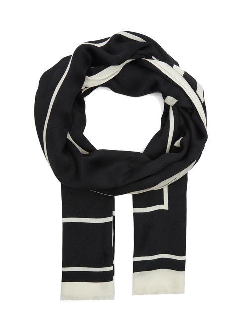 CALVIN KLEIN LOGO JQ PRINT Scarf ck black/ white - Scarves