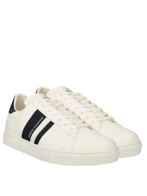 ARMANI EXCHANGE A|X Sneakers off white+navy - Men’s shoes