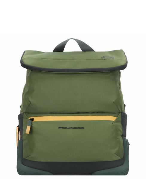 PIQUADRO CORNER 15.6" PC backpack GREEN - Laptop backpacks