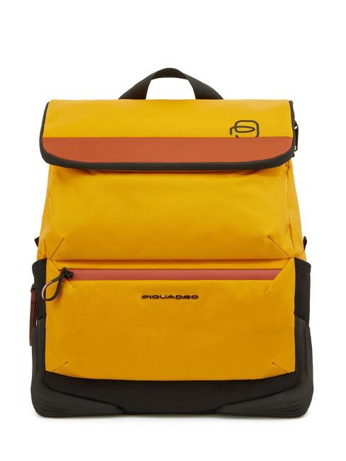 PIQUADRO CORNER 15.6" PC backpack Yellow - Laptop backpacks